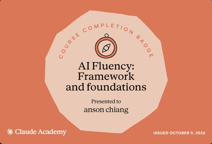 AI Fluency: Framework and foundations